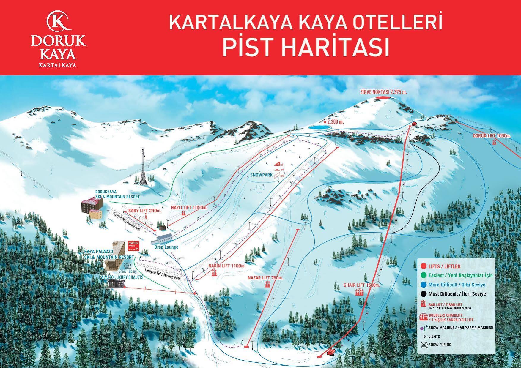 Dorukkaya Ski&Mountain Resort Bolu Luaran gambar